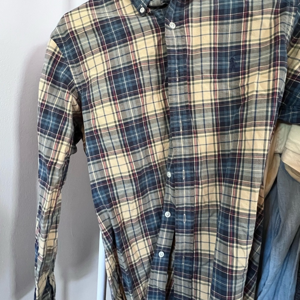 Ralph Lauren Plaid Button-Down Shirt
